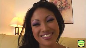Curly Haired Guy pounds Brazilian beauty's pussy and behind