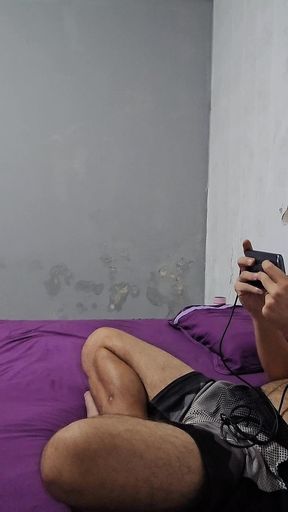 My Husband Leaves Me for the Free Fire Cuckold Game, so I Have Sex with His Best Friend, Risky Sex