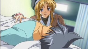 Busty anime teen gets her hairy pussy fucked