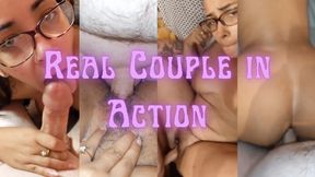 Real Couple in Action