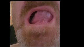 Mature Chubby Bear Toothless. Watch Inside My Toothless Mouth and Meet My Tongue - Mouth Fetish