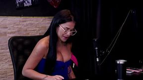 Cheating MILF Kalyca strips and enjoys dominated