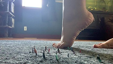 Foot crush, butt crush, and some vore!