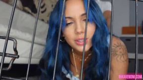 Free XXX caged-in humiliation nika venom