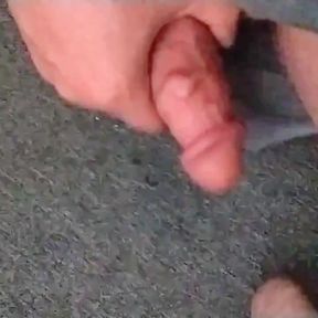 Grandpa wanking and cumming