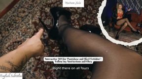 Interactive JOI for Pantyhose and Heel Fetishist ! Follow my Instructions and Obey - Mistress Julia