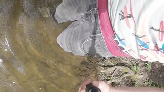 Sagging and ambling in raw clothes part 1 getting my clothes humid