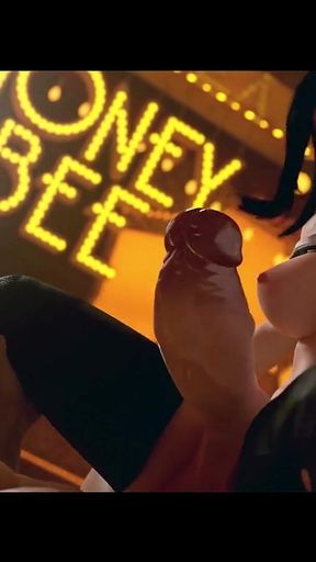 Nyl Tifa Lockhart's Intense Anal Adventure: Hardcore, Juicy Big Booty Pounding with Gaping