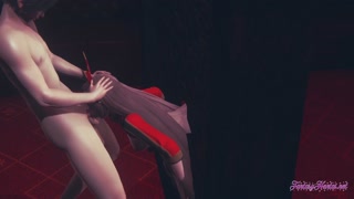 Genshin Impact Hentai - POV Amber blowjob and fucked