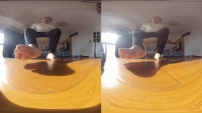 3DVR180 GAOYU with dirty and smelly feet STOMPLING dwarfs