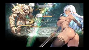 lythia sigil of lust [ hard hentai game ] ep.2 tanned elf heroine turn into succubus slut !
