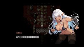 lythia sigil of lust [ hard hentai game ] ep.2 tanned elf heroine turn into succubus slut !