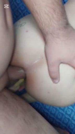 My first anal and DP love it