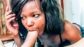 Hello, room service? Send me an African slut for cock sucking