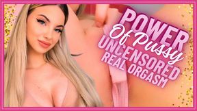 Power Of Pussy (Pink Pussy Worship Fully Nude)