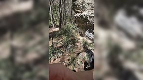 Sophie milf explores the woods seeking a strong cock&#x1F32D; to pleasure her pussy&#x270C;