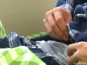 Asian Stud Gets Ambushed In Bed For A Blazing FFM Orgasm Fest Tonight