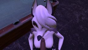 HELLUVA BOSS Black guy fucked mouth Loona