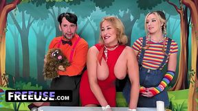 Handyman Tommy teaches milf Ryan intense fingering, fucking, and cooking