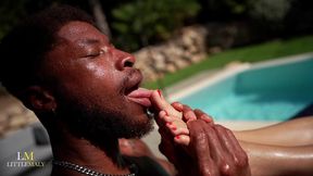 mary rock intense poolside massage by littlemaly