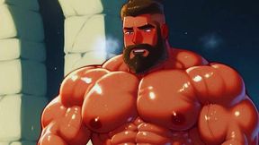 horny and naughty king organizes an intense gay orgy in his kingdom