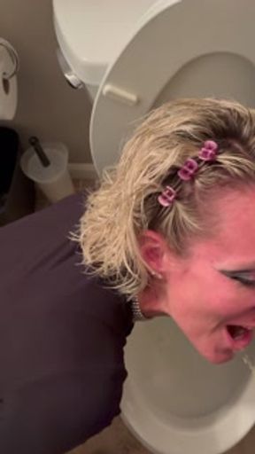 Pissing on my face