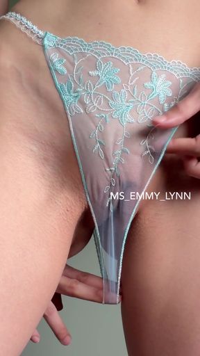 Panty Compilation 2: Topless Babe Models Sexy Panties   Clip 1