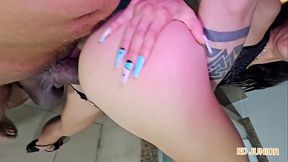 I FUCKED A WHORE'S ASS WITHOUT A CONDOM (TOTAL ANAL) (COMPLETE ON RED AND SHEER)