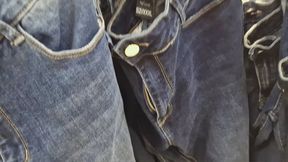 Nicoletta, a Confident 40-Year-Old Woman Who Loves Visiting Clothing Stores to Try on Smaller-Than-Expected Jeans That Highlight Her Gorgeous, Exaggerated Curves and Seductive Figure 1080HD