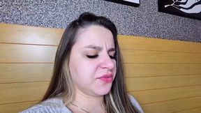 Burping and Watching My Series on My Phone - By Isabelita - CLIP 4