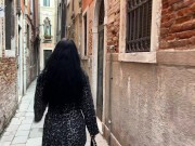 Eva fucks with a stranger in Venice