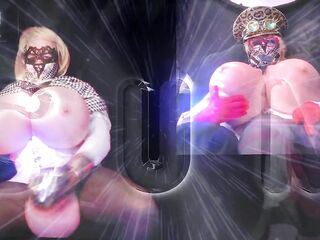 JOI Cumtrainer 69000 Ballbusting Crossdresser Compilation with Music QoS Saline Balls Infusion ASMR CBT Slapping Balls Giant Silicon Bazookas Ever !