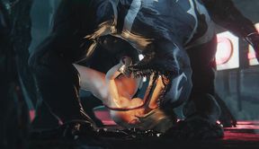 Venom Bulging and Face Licking Gwen