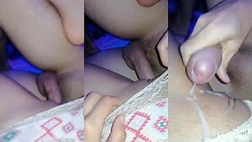 My favorite moment is when I do the pantie aside and I get it