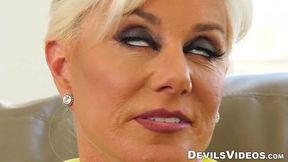 Watch Payton Hall & Slim Poke's steamy grandpa session with a black stud