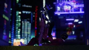 Hotwife gets double-stuffed in VR