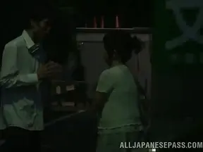 Seductive Mature Japanese Woman Giving Blowjob Before Van Sex Delight