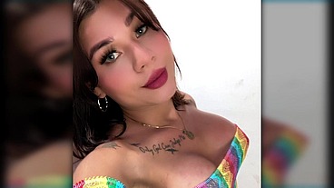 TS Angelique Monroe - My first webcam show 2024
