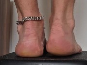 Feet on Scale