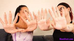 Measuring Hands and Fingers - Hand Size Comparing - HD MP4