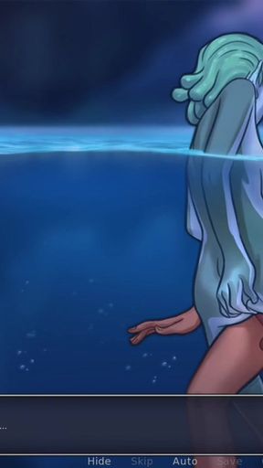 Sea girl fuck the deep cave   Clip 1