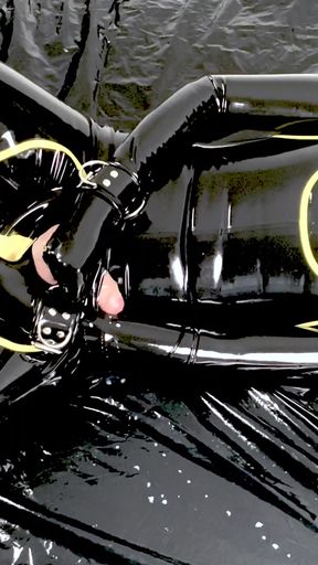 Jaw-dropping moment from &quot;Rubber Gimp Milking!&quot;