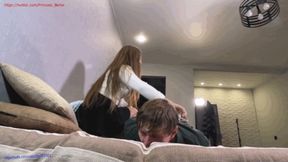 014ber Amazing! I spit in his mouth, today he will get hard blows from me in the face! [4k] Party 2