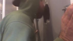 Thick Black Dick Gets Sucked at The Philadelphia Glory Hole