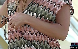 Two tight Euro babes Anetta Keys and Emily Rise lesbian softcore outdoor