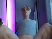 Sissy Kara Goes Bouncy Bouncy On Her Dildo