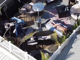 I Caught A Woman Sunbathing Undressed With My Drone!