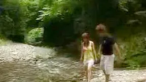 Asian Babe's Wild Ride – Hot Car Romance in Nature