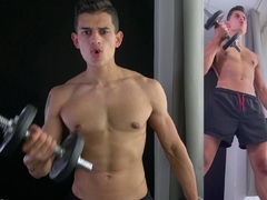 Hot hunk Breno Gomes stud shows his hot body