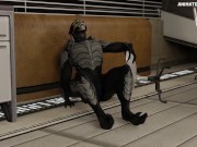 Aliens Muscle Hyper Growth Animation